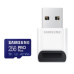 256 GB . microSDXC karta Samsung PRO Plus + USB adaptér