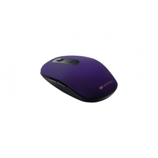 Canyon 2 in 1 Wireless optical mouse with 6 buttons, DPI 800/1000/1200/1500, 2 mode(BT/ 2.4GHz), Battery AA*1pcs, Red, silent swit