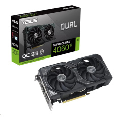 ASUS DUAL-RTX4060TI-O8G 8GB/128-bit GDDR6 HDMI 3xDP ASUS DUAL-RTX4060TI-O8G 8GB/128-bit GDDR6 HDMI 3xDP