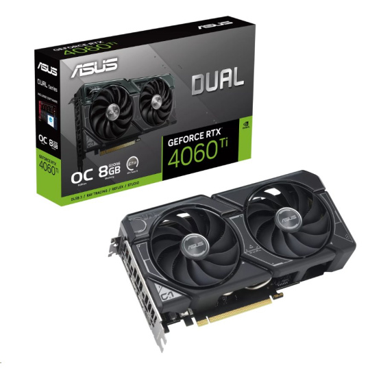 ASUS DUAL-RTX4060TI-O8G 8GB/128-bit GDDR6 HDMI 3xDP