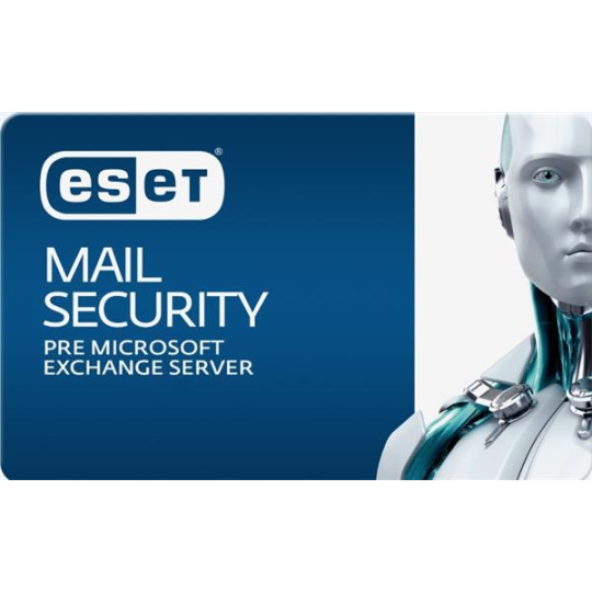 ESET Mail Security for Microsoft Exchange Server 11PC-25PC / 2 roky