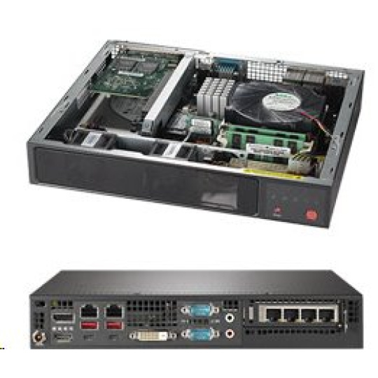 Supermicro Server  SYS-E300-9C mini1U SP