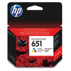 C2P11AE Trojfarebná originálna atramentová kazeta HP 651 Ink Advantage C2P11AE Trojfarebná originálna atramentová kazeta HP 651 Ink Advantage