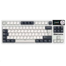 ROYAL KLUDGE RK S85 White Night Gaming Keyboard Cloud switch ROYAL KLUDGE RK S85 White Night Gaming Keyboard Cloud switch