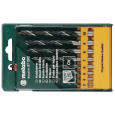 Metabo cassette with drills to wood in 8-pcs