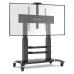 ONKRON Mobile TV Stand Rolling TV Cart for 60 to 100-Inch Screens up to 136,4 kg, Black