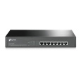TP-LINK TL-SG100MP 8-Port Gigabit PoE+ Switch, 8 Gigabit RJ45 Ports, 802.3at/af, 126W PoE Power, 1U 13-inch Rack-mount.