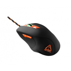 Wired Gaming Mouse with 6 programmable buttons, Pixart optical sensor, 4 levels of DPI and up to 3200, 5 million times key life, 1