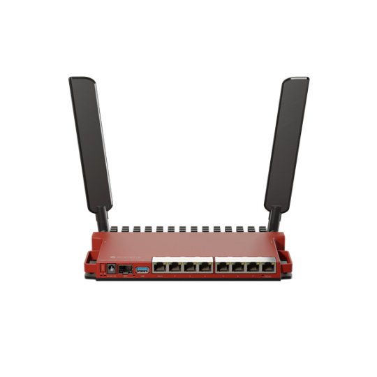 MIKROTIK WiFi router s WiFi 6, 802.11 /b/g/n/ax, až 574 Mb/s, Dual-Band (2.4 GHz 574 Mb/s ), odnímateľná anténa, PoE (Po