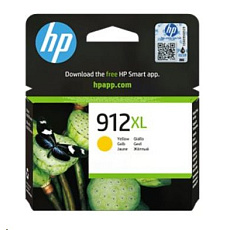 HP 912XL High Yield Yellow Original Ink Cartridge HP 912XL High Yield Yellow Original Ink Cartridge
