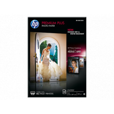 HP Premium Plus Glossy Photo Paper-20 sht/A4/210 x 297 mm