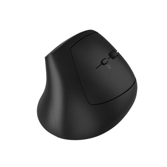 Canyon MW-25, 2v1 vertikálna bezdrôtová optická myš, BT/ 2.4 GHz , 2400 dpi, LED indikácia, 1xAA batéria, čierna