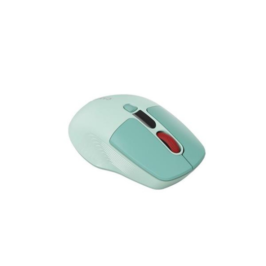 Canyon MW-26, 2v1 bezdrôtová optická myš Bluetooth / 2.4 GHz, tichá, 6 tlačidiel, 800/1200/1600/2400 DPI, zelená