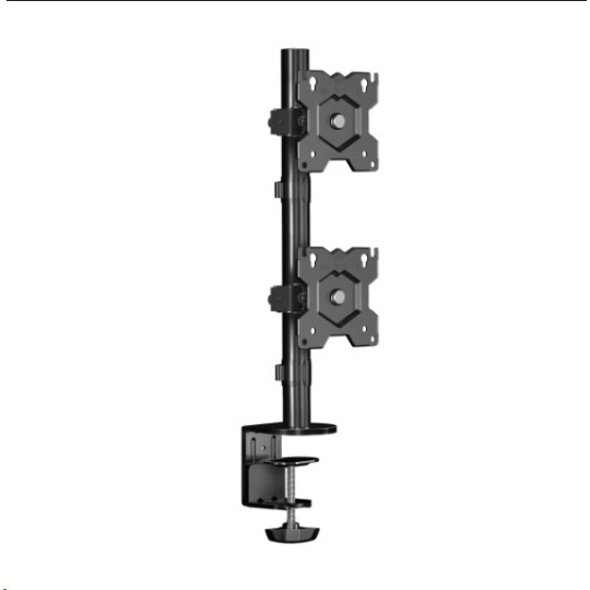 ONKRON Dual Monitor Mount for 2 Screens 13" to 34" up to 16 kg, Black