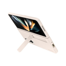 Samsung Ochranný kryt so stojančekom + S-PEN, pre Fold4, pieskový Samsung Ochranný kryt so stojančekom + S-PEN, pre Fold4, pieskový
