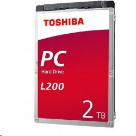 Toshiba HDD Mobile  L200, 2TB 5400rpm, 128 MB, SATA 3Gb/s, 2.5"