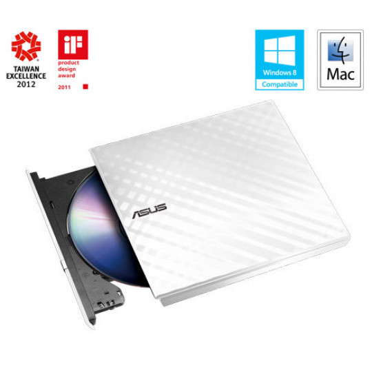 ASUS DVDRW External Slim SDRW-08D2S-U LITE WHITE