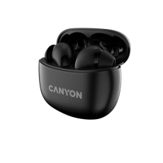 Canyon TWS-5 True Wireless Bluetooth slúchadlá do uší, nabíjacia stanica v kazete, čierne