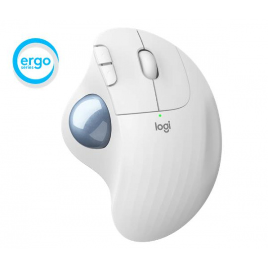 Logitech® M575 ERGO - OFFWHITE - 2.4GHZ/BT - N/A - EMEA