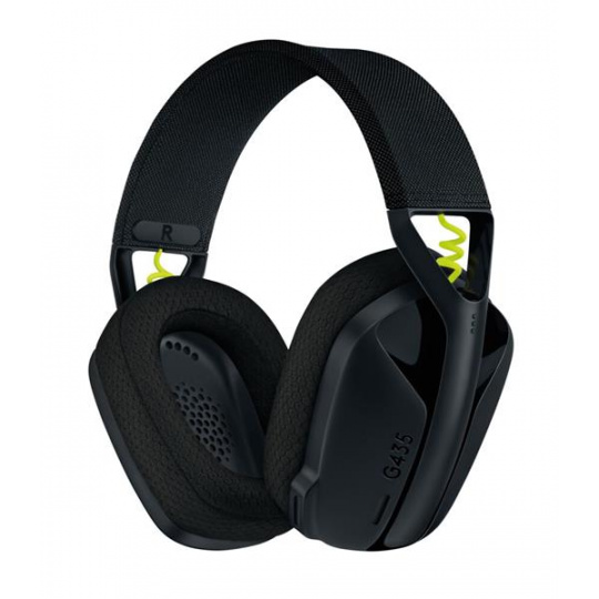 Logitech® G435 LIGHTSPEED Wireless Gaming Headset - BLACK - EMEA