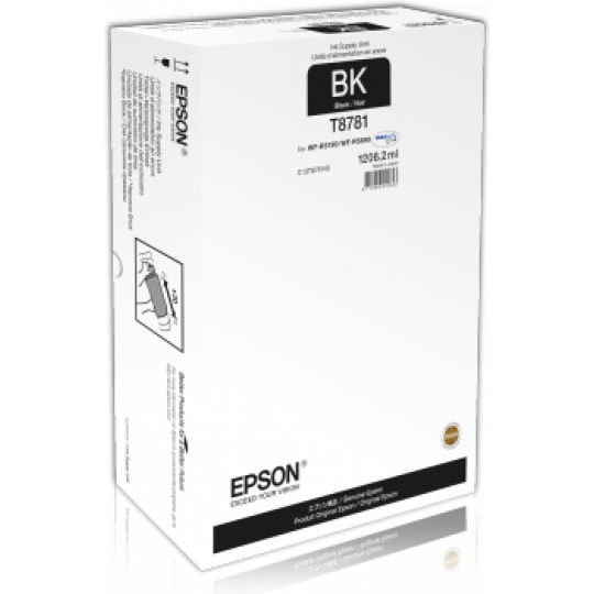 Epson atrament WF-R5000 series black XXL - 1206.2ml