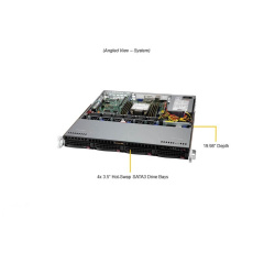 Supermicro Server SYS-510P-M 1U SP