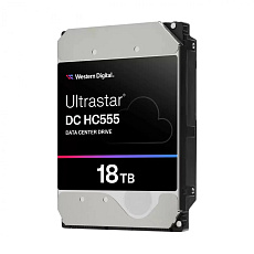 Western Digital Ultrastar DC HC555 (3.5’’, 18TB, 512MB, 7200RPM, SAS 12Gb/s, 512E SE P3