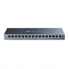 TP-LINK TL-SG116 16-Port Gigabit Desktop Switch, 16 Gigabit RJ45 Ports, Desktop Steel Case