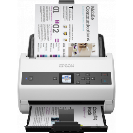 Epson skener WorkForce DS-870, A4,  ADF, duplex, USB 3.0