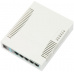MIKROTIK RouterBOARD 260GSP  5-port Gigabit smart switch + 1x SFP (SwitchOS, PoE-ouit plastic case + zdroj)