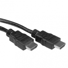 Roline Kábel HDMI M/M 2m, High Speed+Eth, 4K@30Hz, 2m, čierny