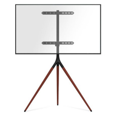 ONKRON Tripod Easel TV Stand for 32” – 65 Inch LED LCD OLED Screens up to 35 kg, Black