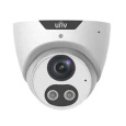 UNIVIEW IP kamera 3840x2160 (4K UHD), až 20 sn/s, H.265, obj. 2,8 mm (112,4°), PoE, Mic., Repro, Smart IR 30m, Bílý přísvit, WDR 1