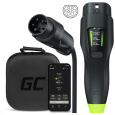 Green Cell Habu Mobile EV Charger 11 kW 7 m Type 2 CEE for Charging Electric Vehicles EV PHEV 2in1 Wallbox with GC App