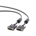 Gembird kábel DVI (M - M) video dual link, 3m, čierny, bulk balenie