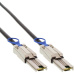 Kábel Mini SAS HD Cable SFF-8644 to SFF-8644 12Gb/s 1m