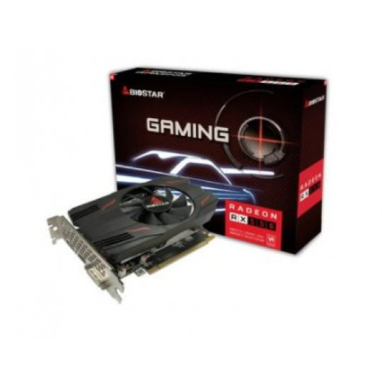 Biostar Video Card AMD Radeon RX550, 2GB, GDDR5, PCIE3 /Fan