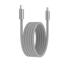 Canyon CCMG60AB15, 1 m kábel, USB-C / USB-C, magnet, PD 60 W, opletený, šedý Canyon CCMG60AB15, 1 m kábel, USB-C / USB-C, magnet, PD 60 W, opletený, šedý
