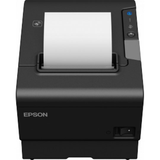 Epson TM-T88VII-112 serial, USB, LAN, buzzer, PS - cierna