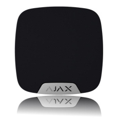 Ajax HomeSiren Black - Bezdrátová vnitřní siréna v černém provedení; LED signalizace; nastavitelná akustická signalizace 81 až 105