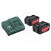 Metabo Basic-Set 2 x 5.2 Ah + Rýchlonabíjačka  ASC 145                   