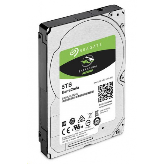 Seagate Mobile BarraCuda 2,5" 5TB 5400RPM 128MB SATA