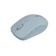 Canyon MW-12, 2v1 bezdrôtová optická myš Bluetooth / 2.4 GHz, tichá, 6 tlačidiel, 800/1200/1600/2400 DPI, modrá