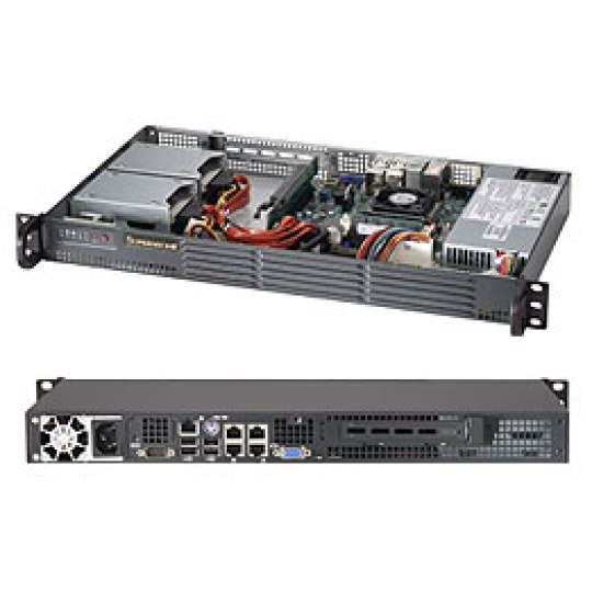 Supermicro® SC504-203B  1U chassis