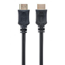 Gembird kábel HDMI High speed (M - M), séria Select, Ethernet, pozlátené konektory, 4.5 m, čierny
