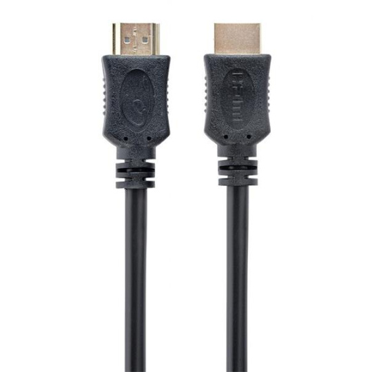 Gembird kábel HDMI High speed (M - M), séria Select, Ethernet, pozlátené konektory, 4.5 m, čierny