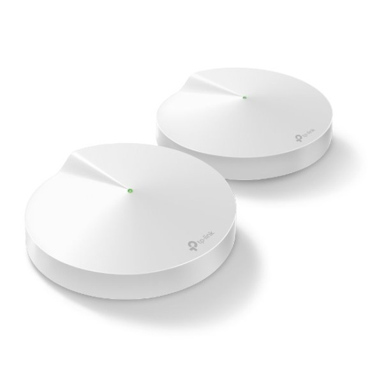 TP-LINK Deco M9 Plus(2-pack) AC2200 Tri-Band Smart Home Mesh Wi-Fi System,  IoT Hub(Bluetooth 4.2, ZigBee HA 1.2)