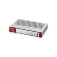 Zyxel USG FLEX 100 Firewall, VERSION 2, 10/100/1000,1*WAN, 4*LAN/DMZ ports, 1*USB with 1 Yr UTM bundle