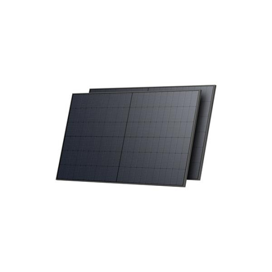 EcoFlow sada dvoch 520W pevných solárnych panelov