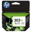 Trojfarebná atramentová kazeta HP 303XL s vysokou výťažnosťou